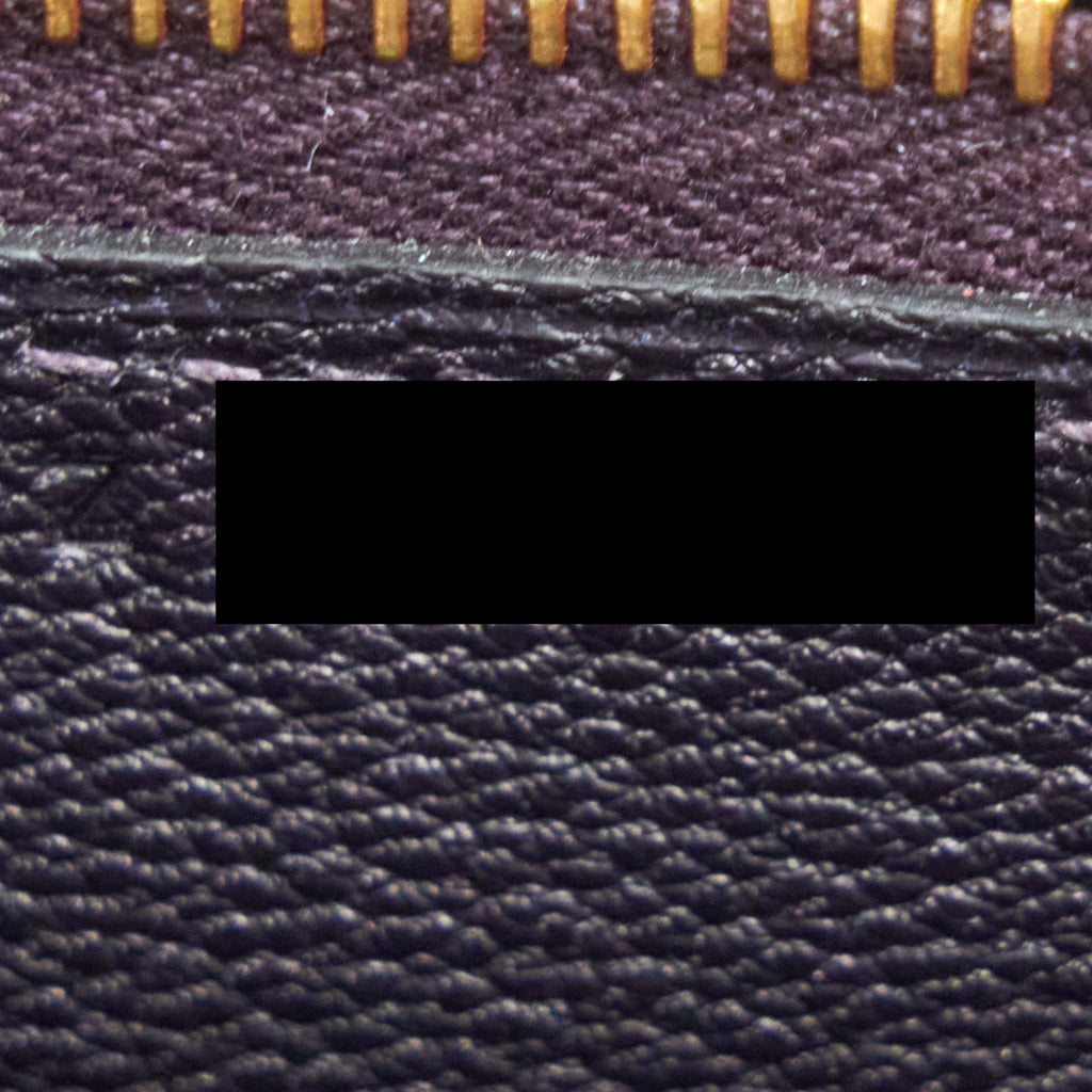 HERMES CINHETIC TO GO ALLIGATOR MISS MATTE 3W PRUNOIR GHW