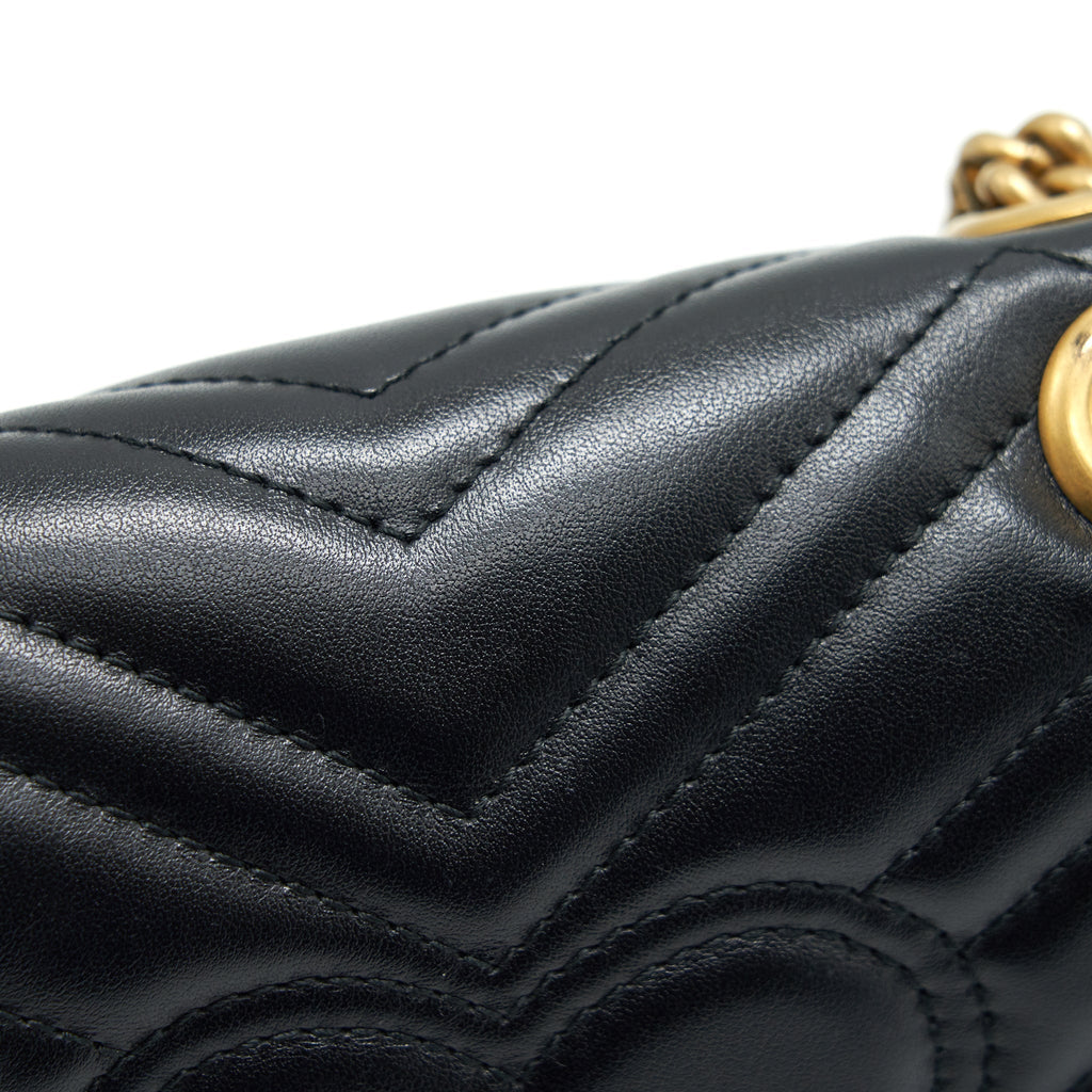 GUCCI GG MINI MARMONT BLACK
