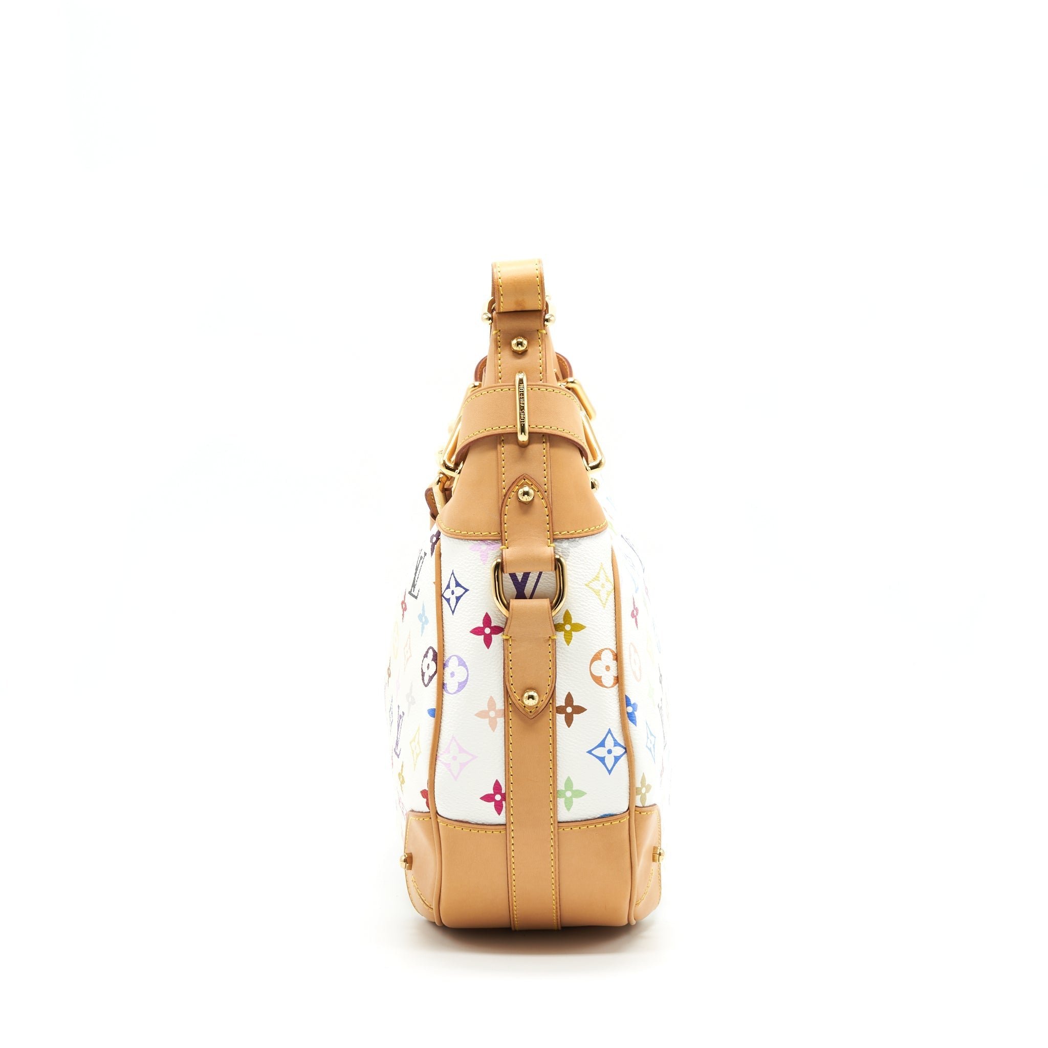 LOUIS VUITTON GRETA BAG MONOGRAM WHITE MULTICOLOR