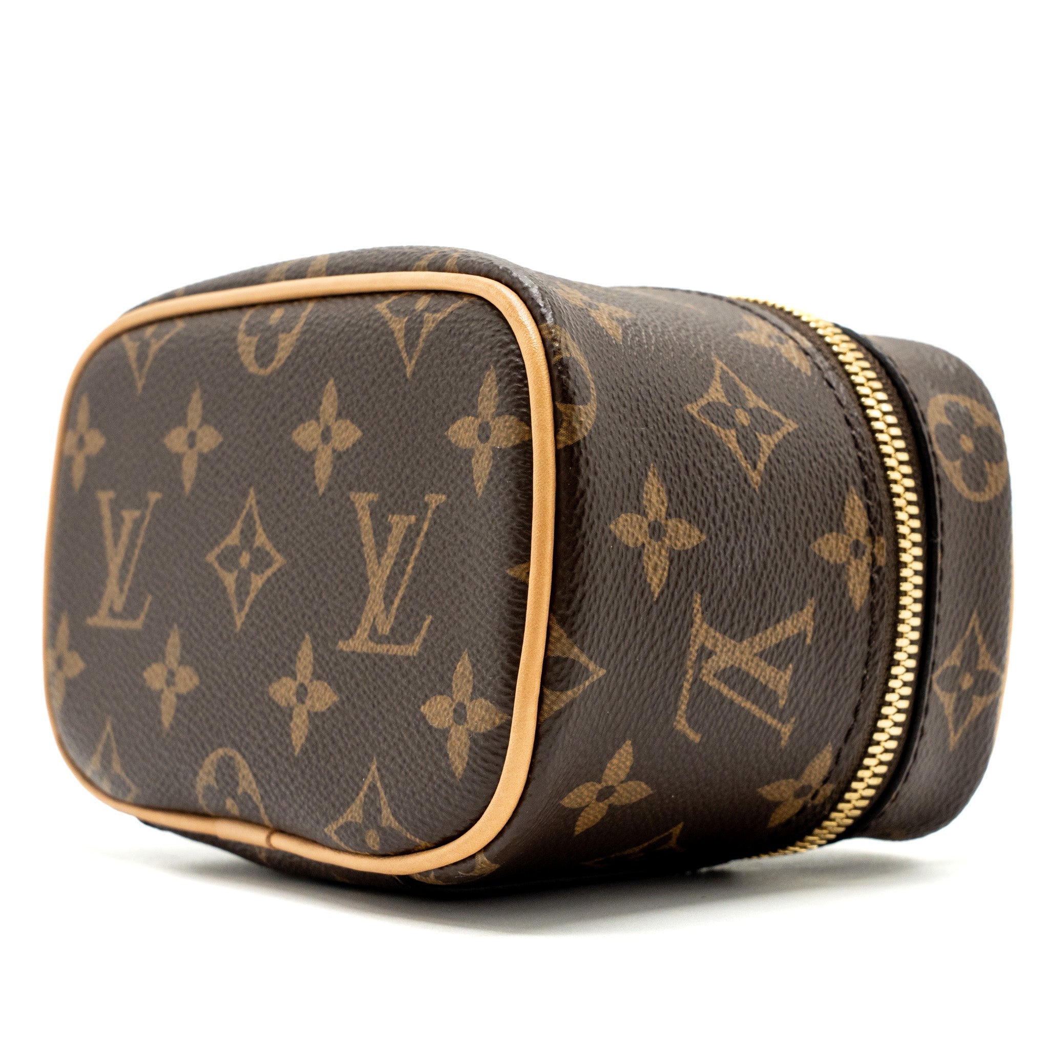 LOUIS VUITTON NICE NANO MONOGRAM CANVAS GHW