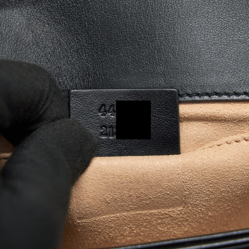 GUCCI GG MINI MARMONT BLACK