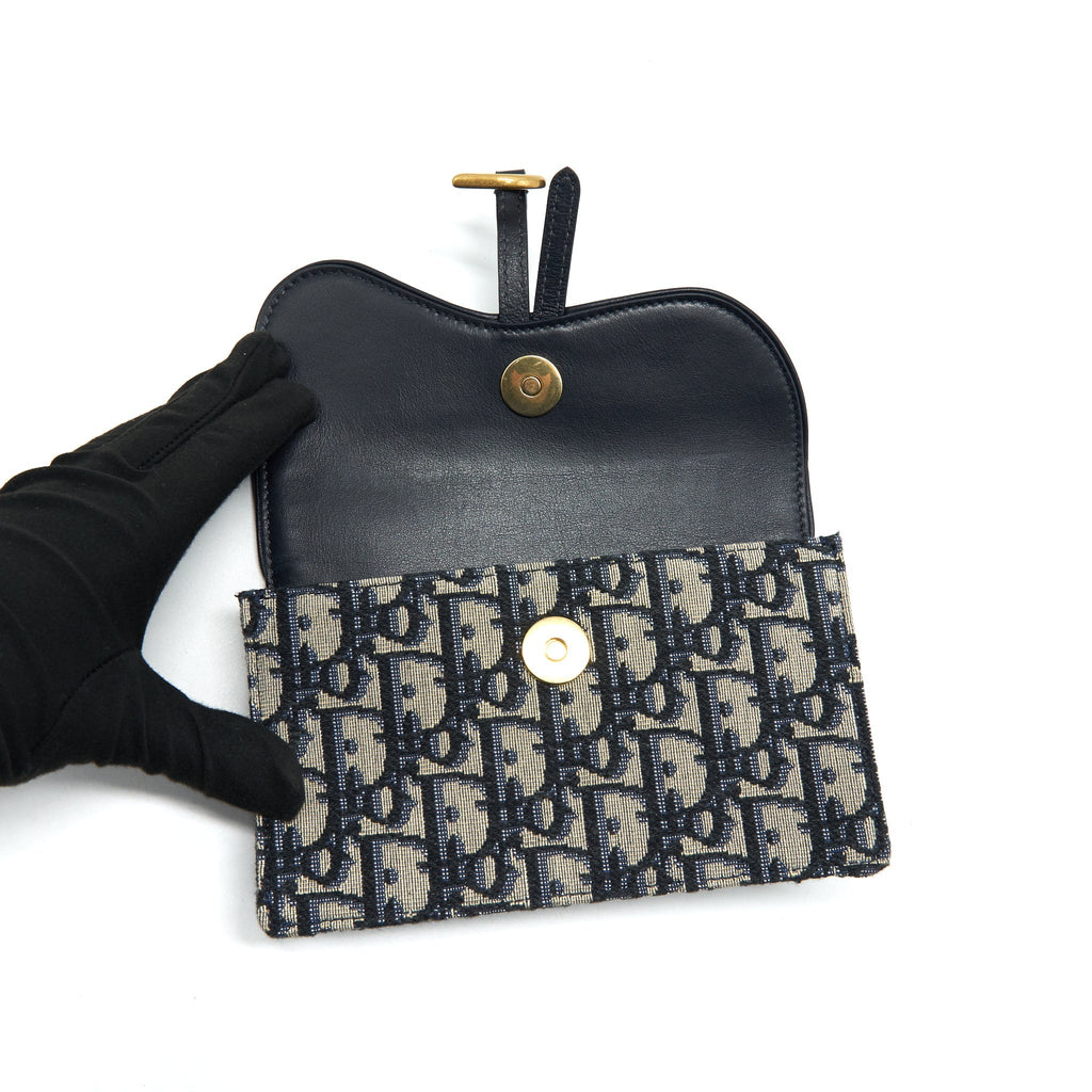 DIOR OBLIQUE SADDLE BELT POUCH
