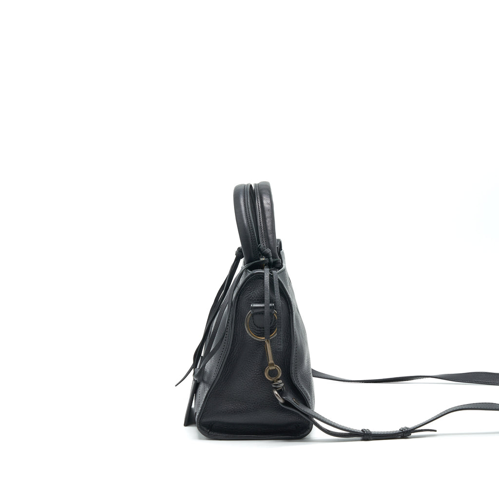 BALENCIAGA STUD FREE BLACKOUT CITY BAG