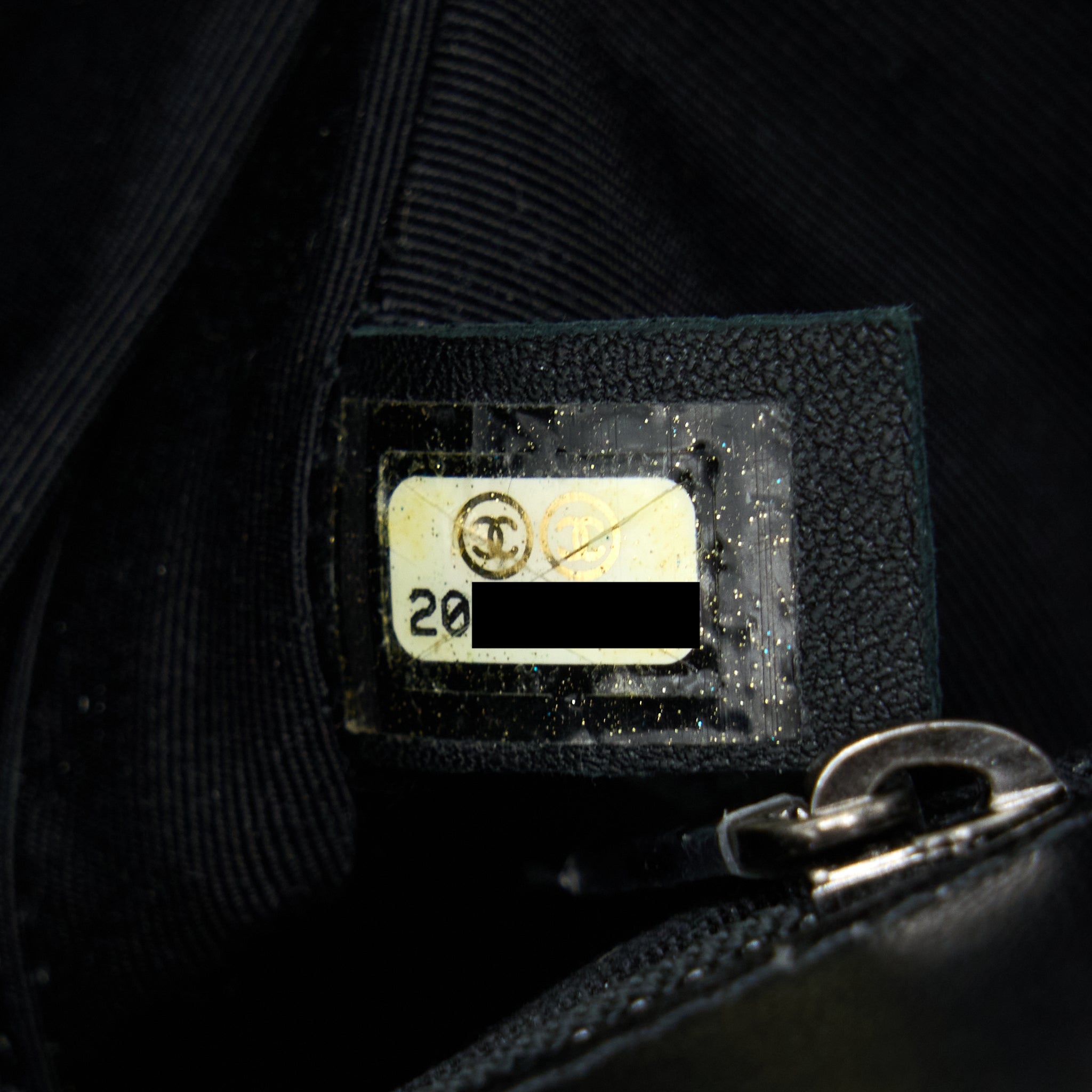 CHANEL MEDIUM BOY BAG LAMBSKIN BLACK RUTHENIUM SHW