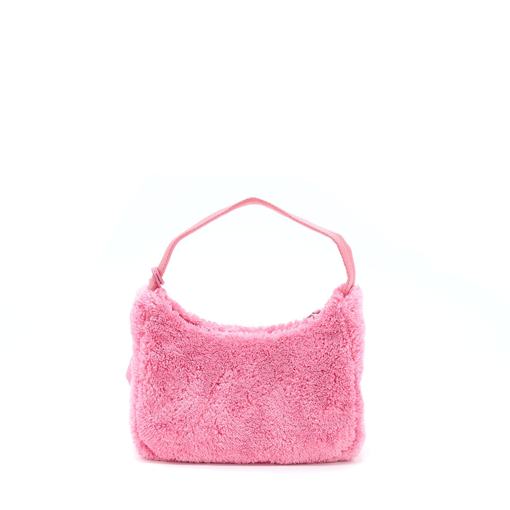 PRADA REEDITION 2000 TERRY MINI BAG PINK