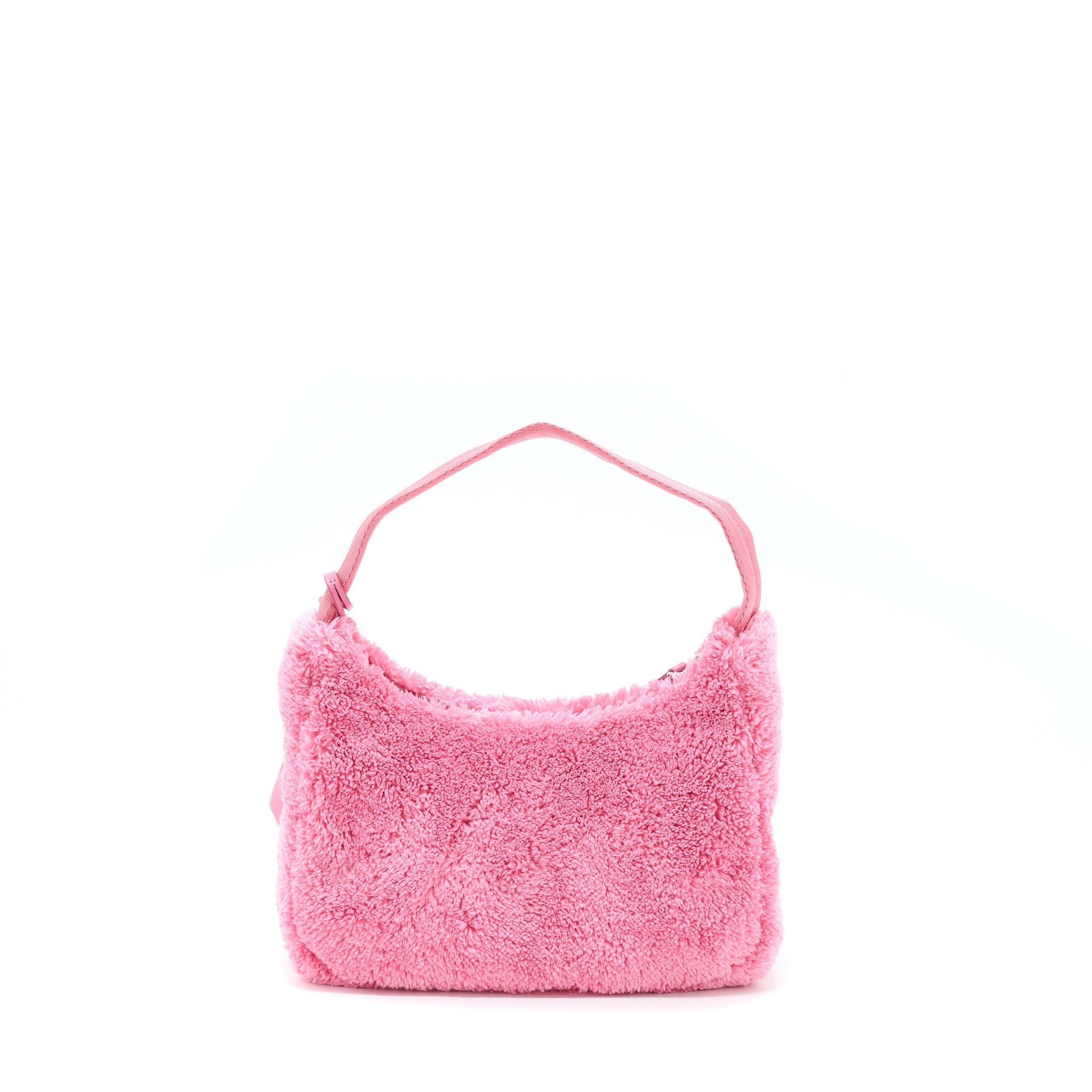 PRADA REEDITION 2000 TERRY MINI BAG PINK