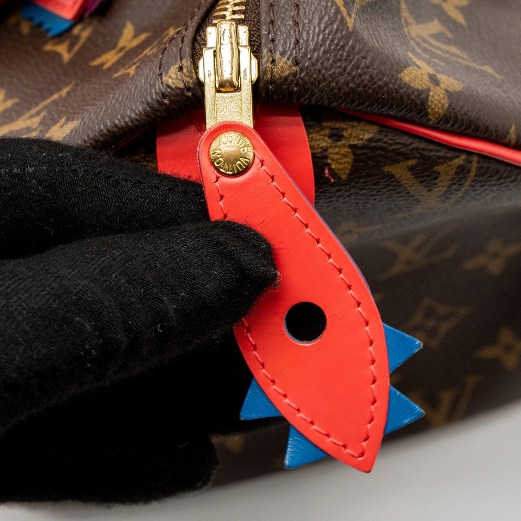 LOUIS VUITTON SPEEDY 30 LIMITED EDITION MONOGRAM CANVAS GHW