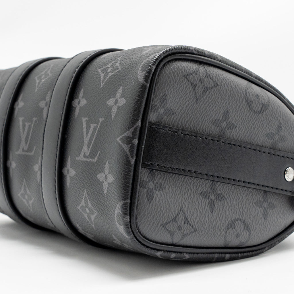 LOUIS VUITTON KEEPALL BANDOULIERE 25 MONOGRAM ECLIPSE SHW