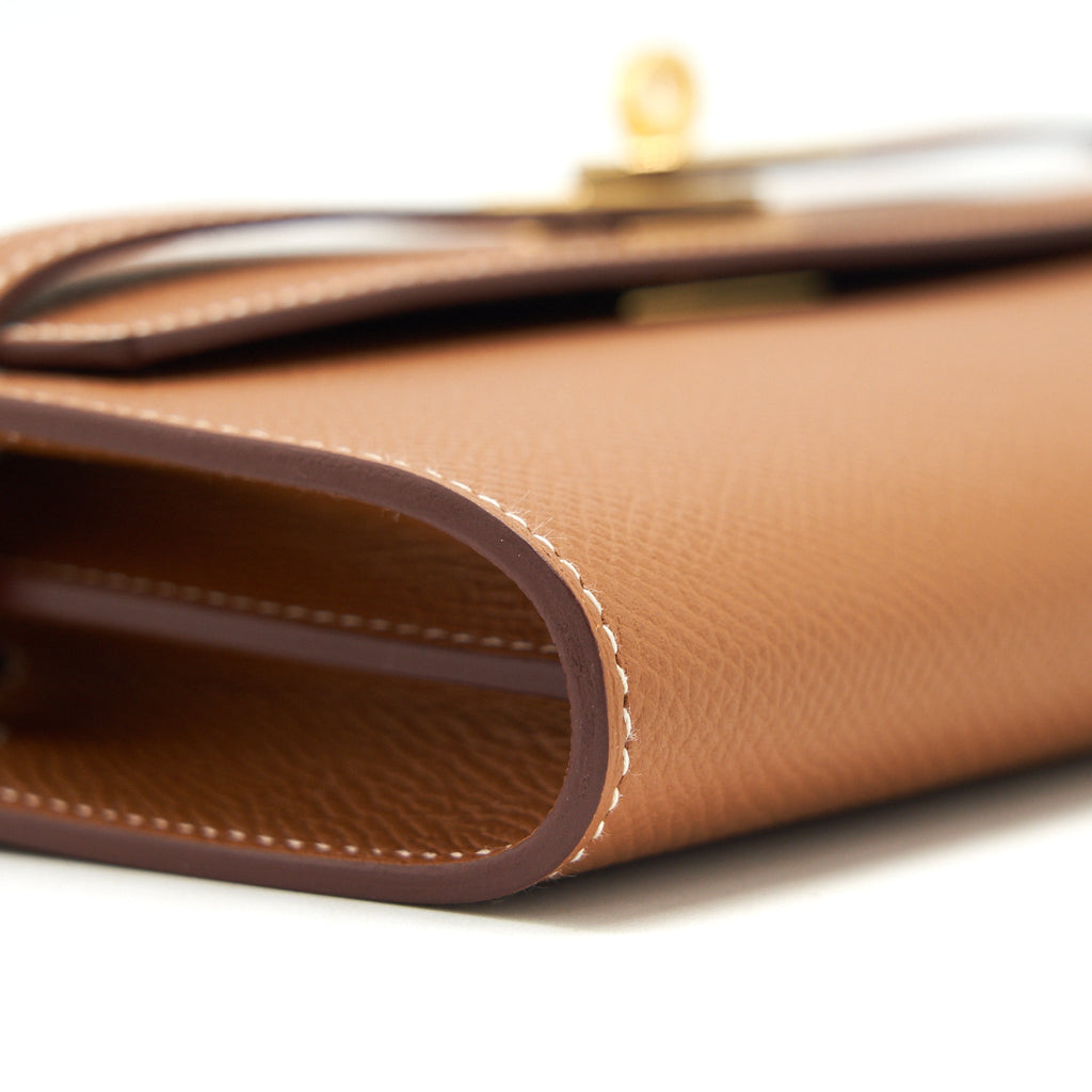 HERMES KELLY TO GO EPSOM GOLD GHW