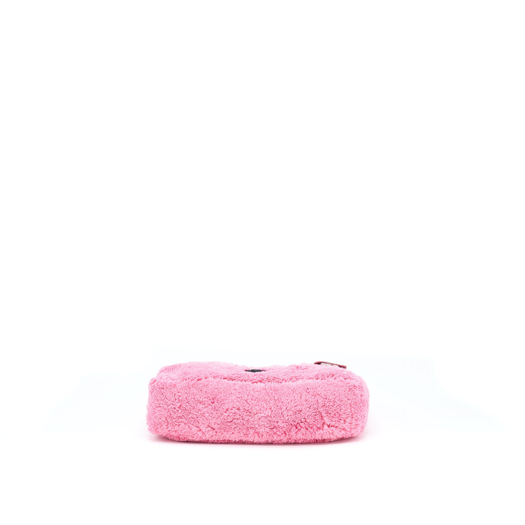 PRADA REEDITION 2000 TERRY MINI BAG PINK