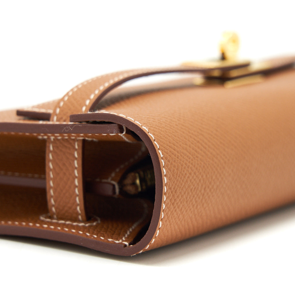 HERMES KELLY TO GO EPSOM GOLD GHW