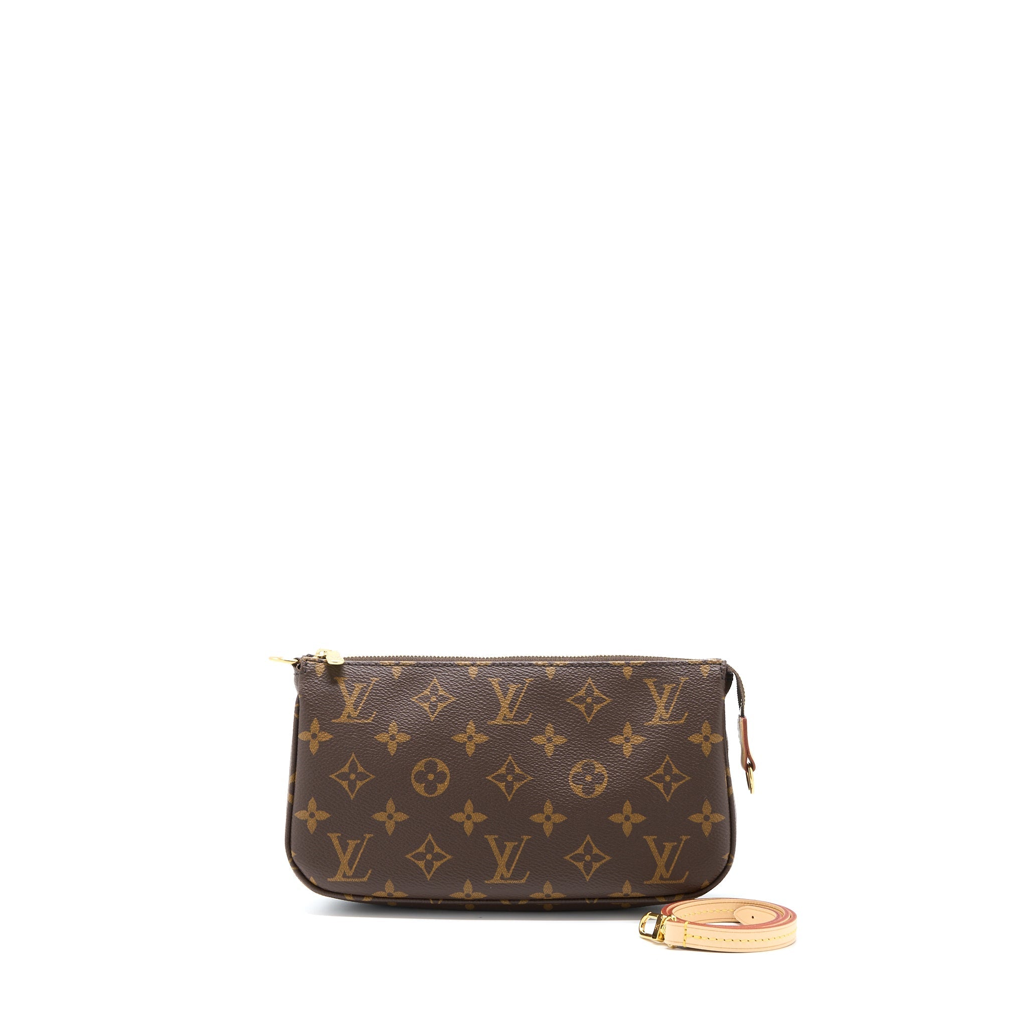 LOUIS VUITTON POCHETTE ACCESSORIES MONOGRAM CANVAS GHW