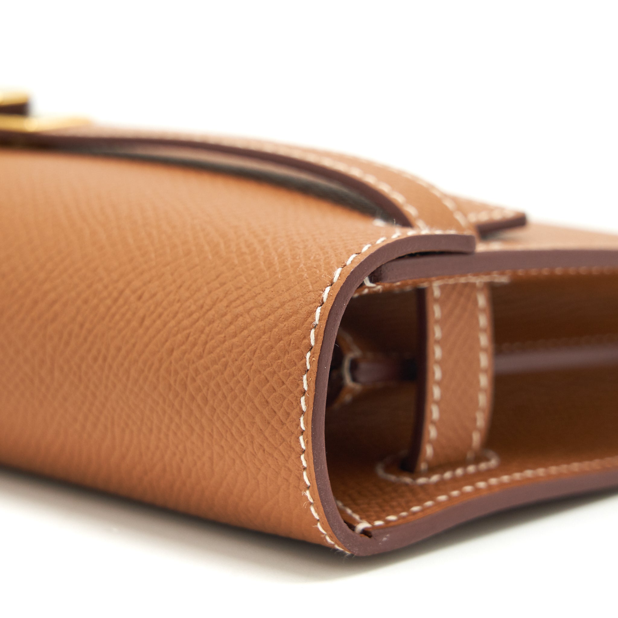 HERMES KELLY TO GO EPSOM GOLD GHW