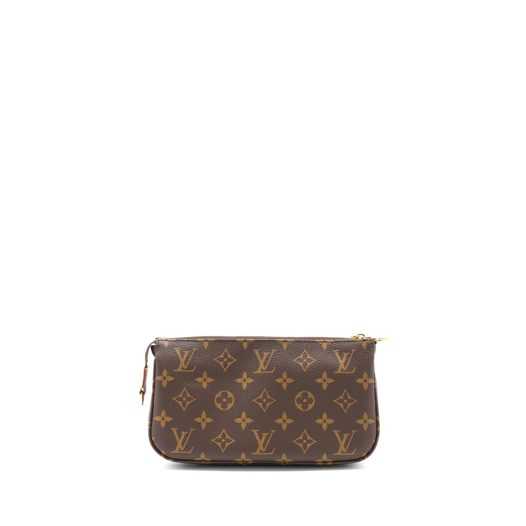 LOUIS VUITTON POCHETTE ACCESSORIES MONOGRAM CANVAS GHW