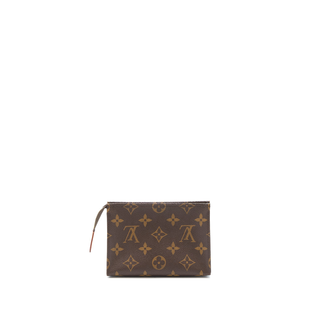 LOUIS VUITTON TOILETRY POCHETTE 15 MONOGRAM CANVAS GHW