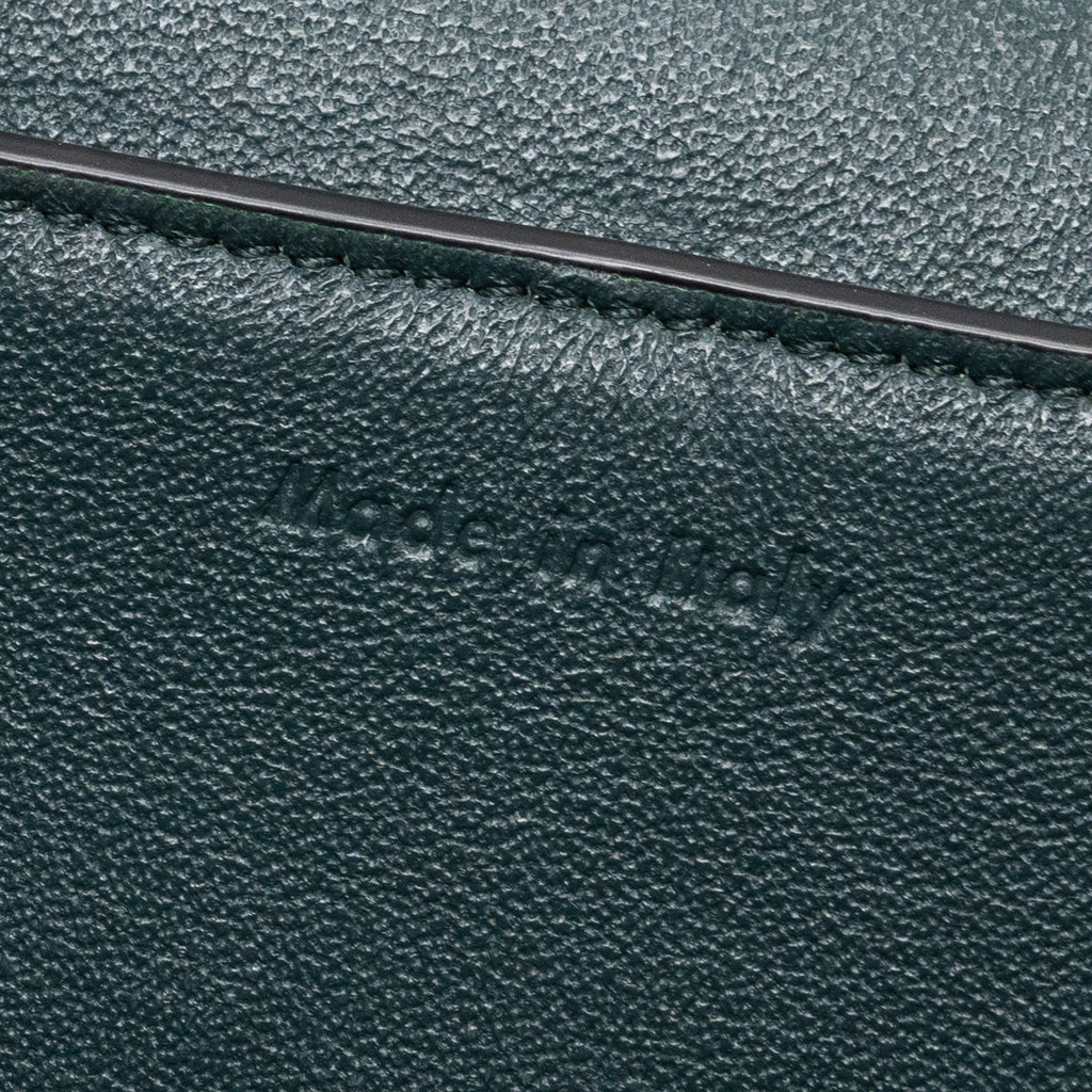 CELINE FRAME BAG CALFSKIN DARK GREEN/ DARK BLUE GHW
