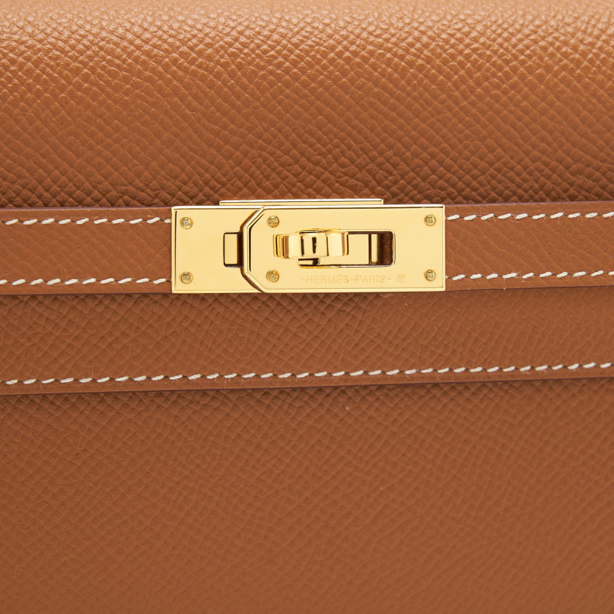 HERMES KELLY TO GO EPSOM GOLD GHW