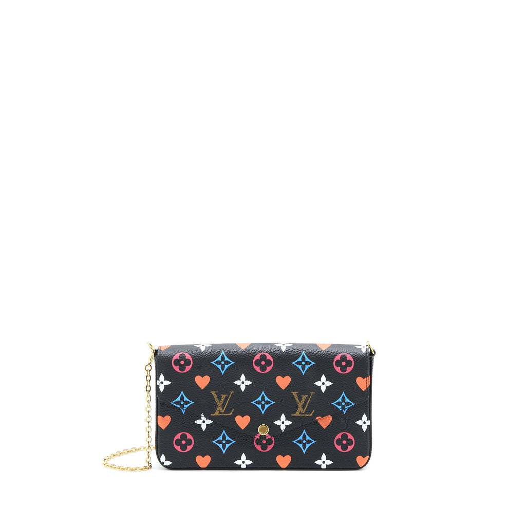 LOUIS VUITTON LIMITED EDITION FELICIE MULTICOLOUR MONOGRAM CANVAS GHW