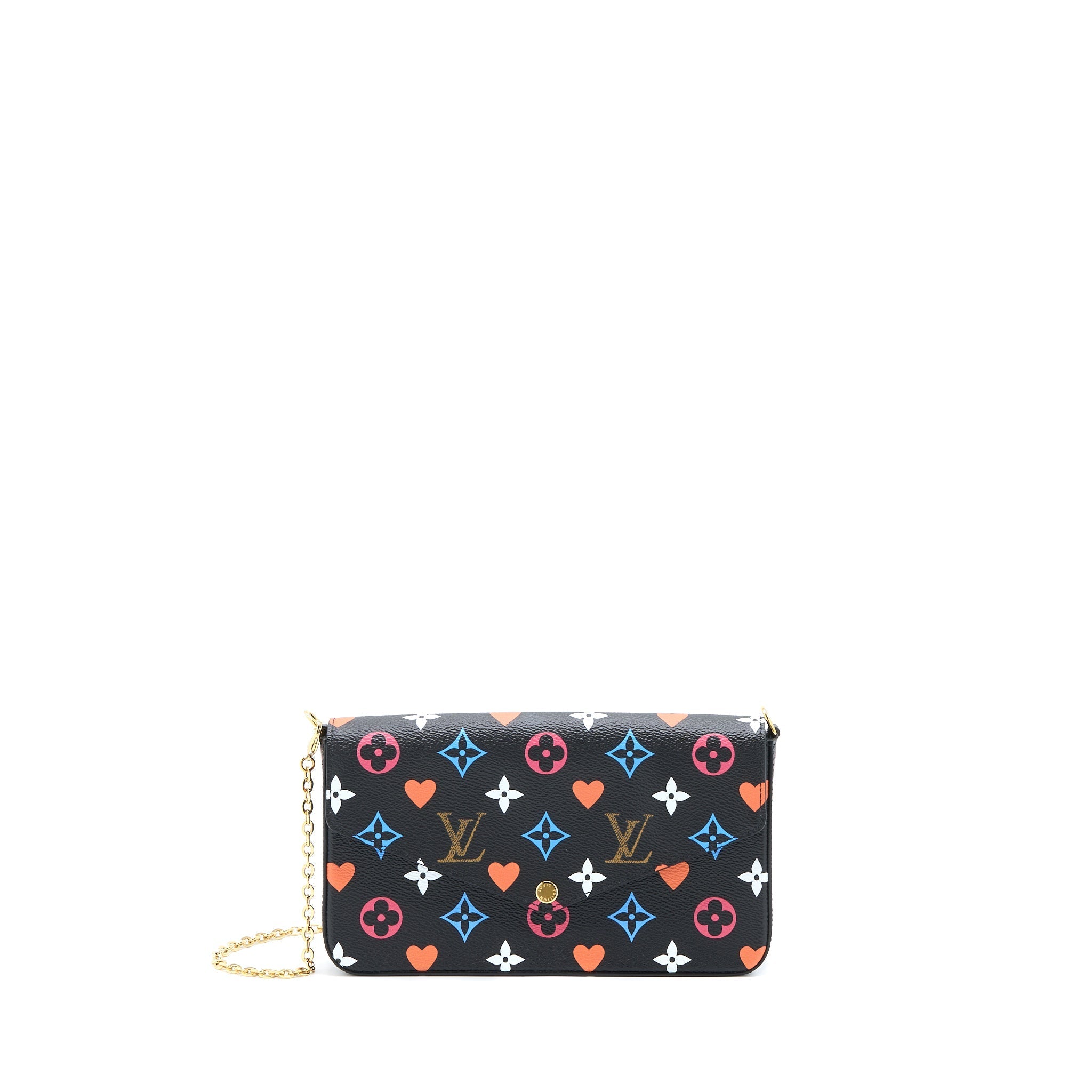 LOUIS VUITTON LIMITED EDITION FELICIE MULTICOLOUR MONOGRAM CANVAS GHW