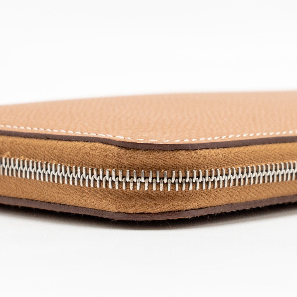 HERMES SILK’IN LONG WALLET EPSOM GOLD SHW