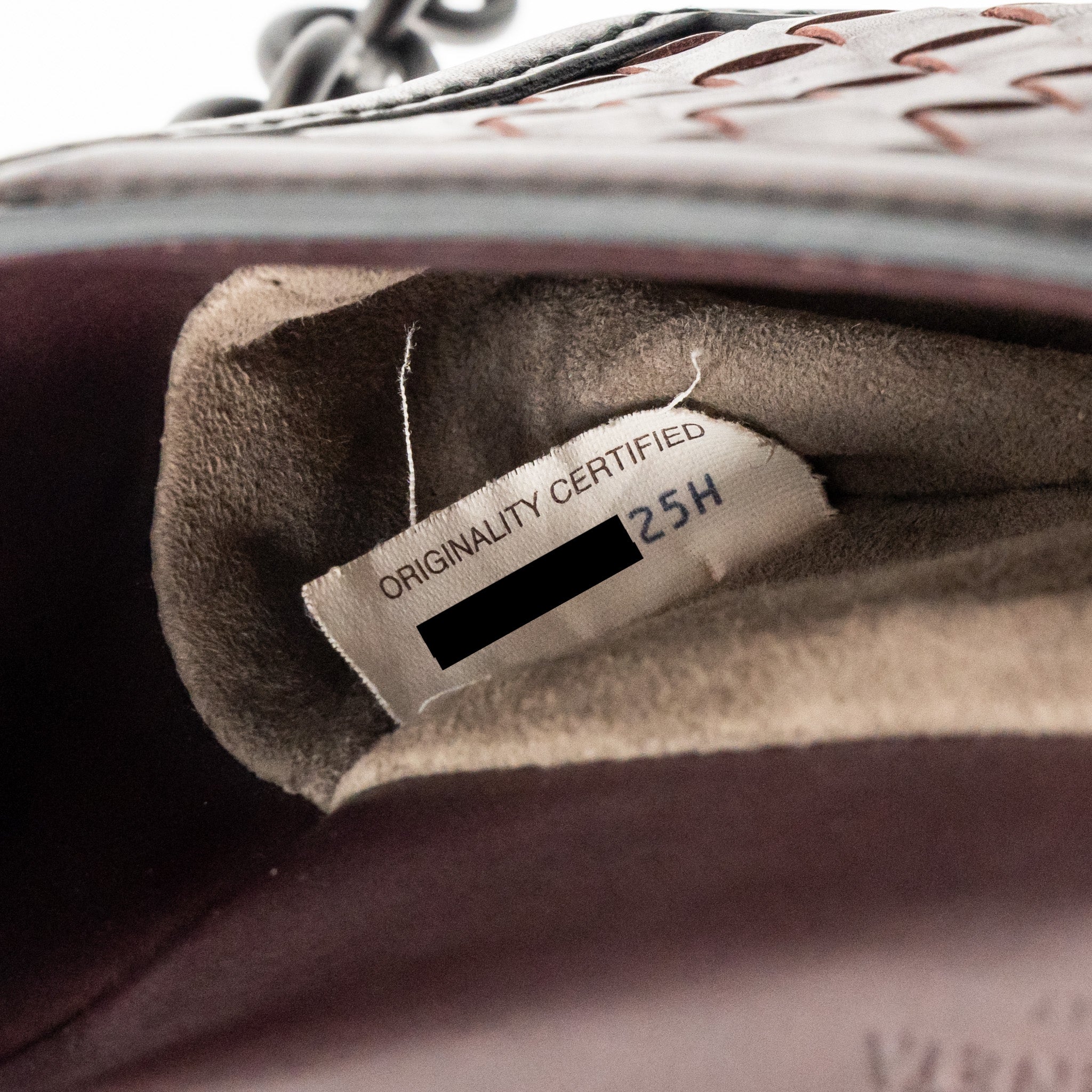 BOTTEGA VENETA MINI INTRECCIATO FLAP BAG LEATHER DARK BROWN WITH BLACK HARDWARE