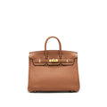 HERMES BIRKIN 25 GOLD WITH GHW TOGO