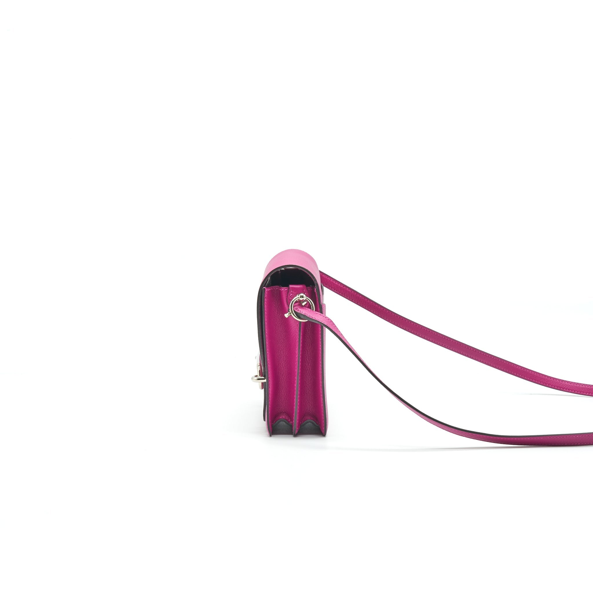 HERMES MINI ROULIS ROSE PURPLE SHW
