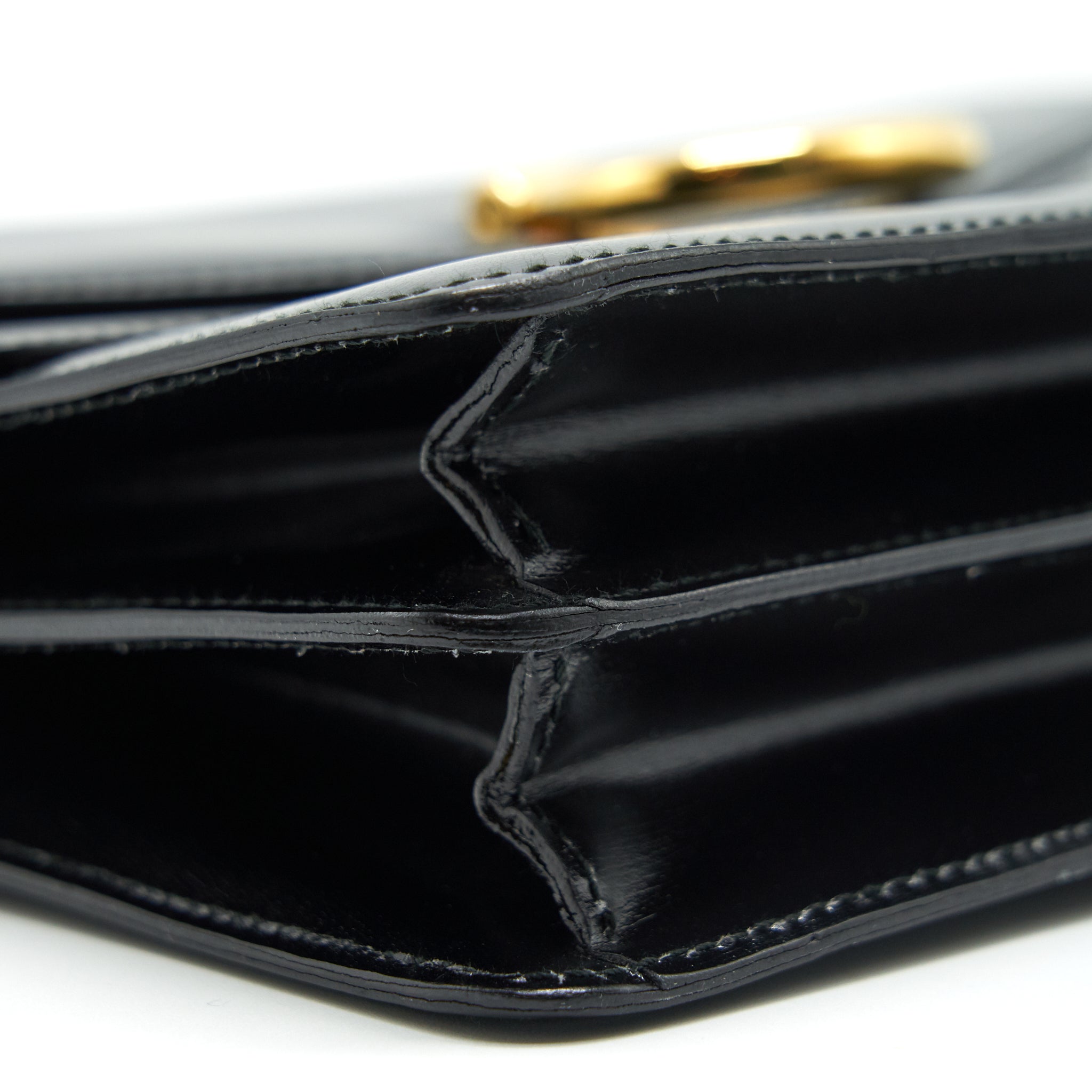 CELINE VINTAGE TOP HANDLE FLAP BAG