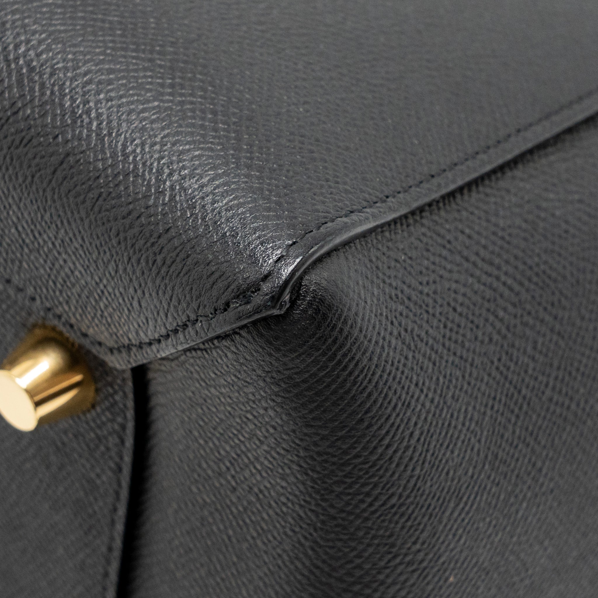 CELINE MINI BELT BAG CALFSKIN BLACK GHW