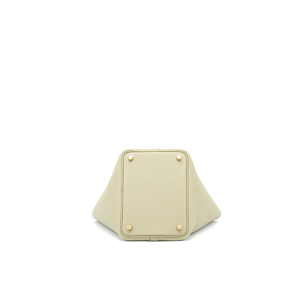 HERMES PICOTIN 18 LOCK BAG CLEMENCE SAUGE GHW