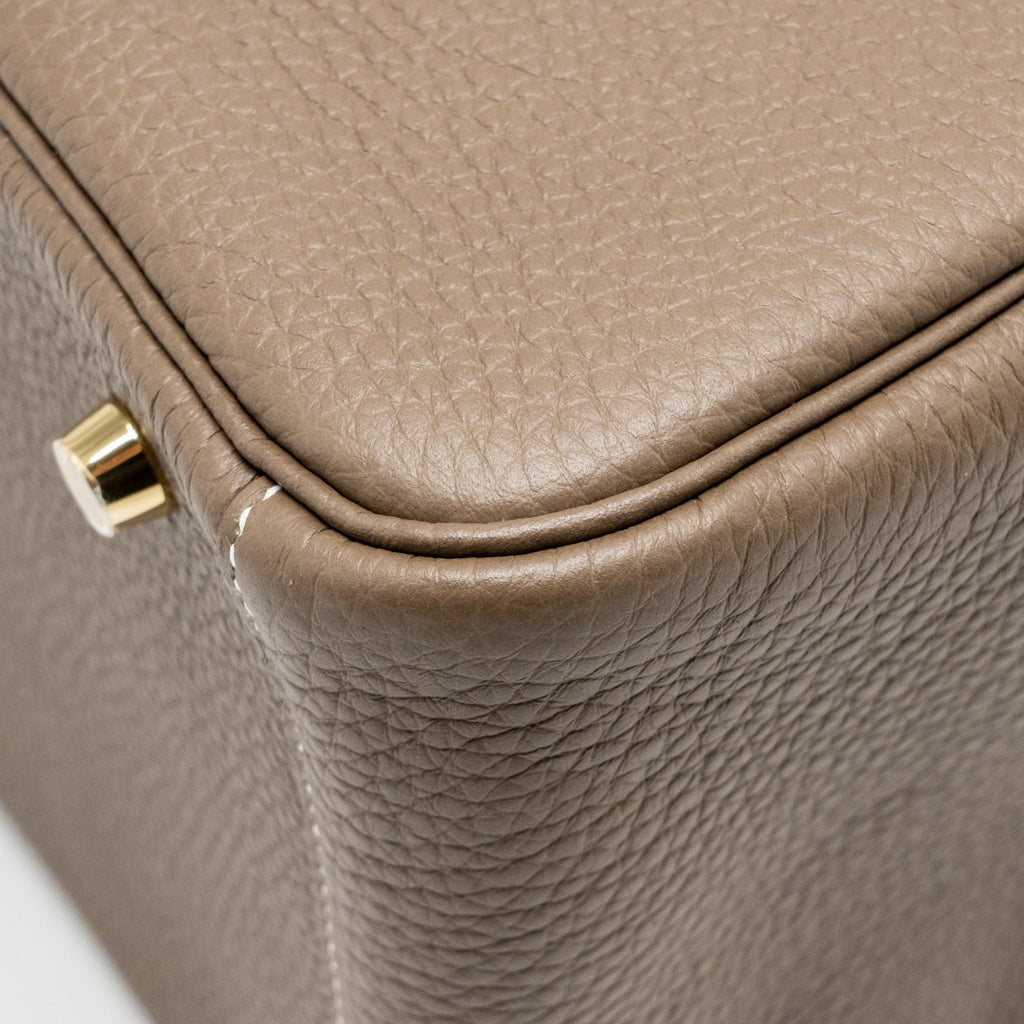 HERMES LINDY 30 CLEMENCE ETOUPE GHW