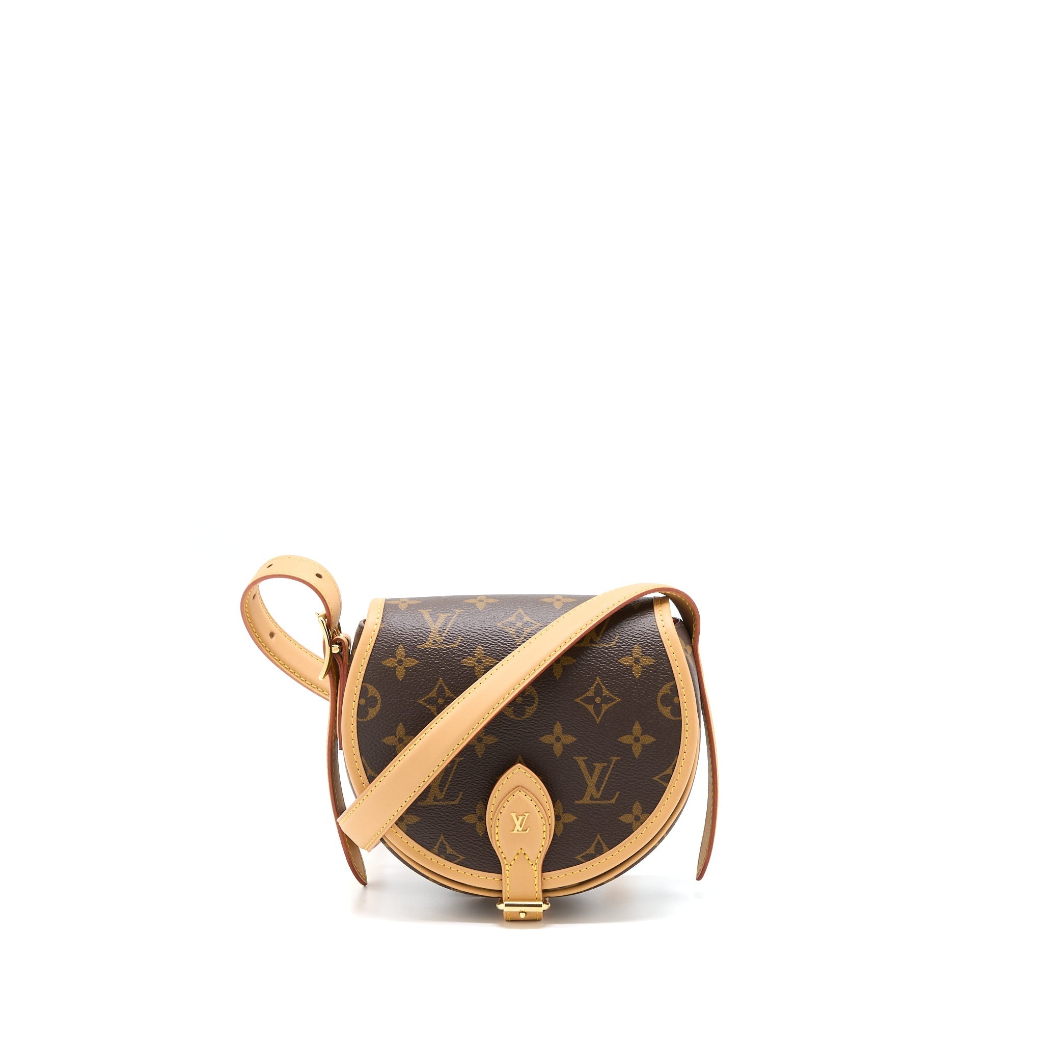 LOUIS VUITTON TAMBOURIN BAG MONOGRAM CANVAS GHW