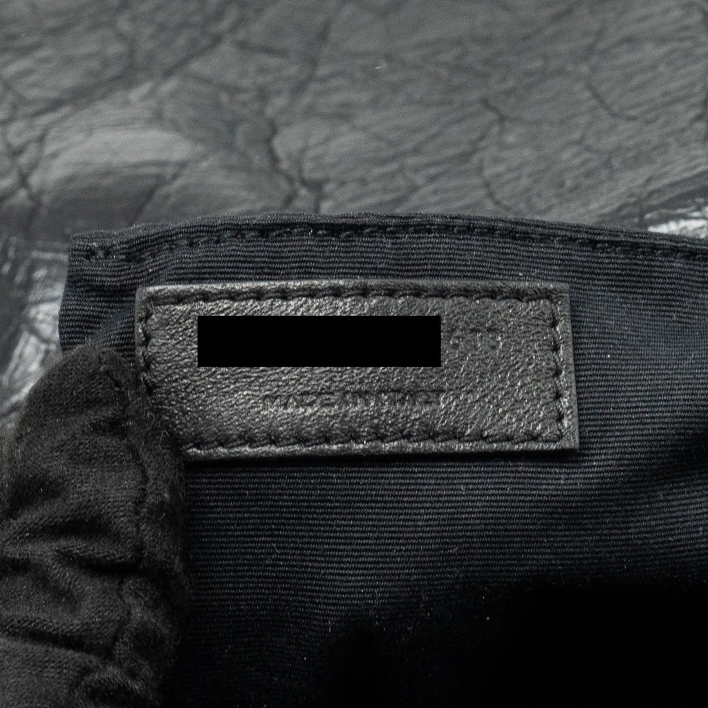 SAINT LAURENT/YSL MEDIUM NIKI BAG SHINY CALFSKIN BLACK SHW