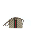 GUCCI OPHIDIA GG SUPREME CANVAS SHOULDER BAG GHW