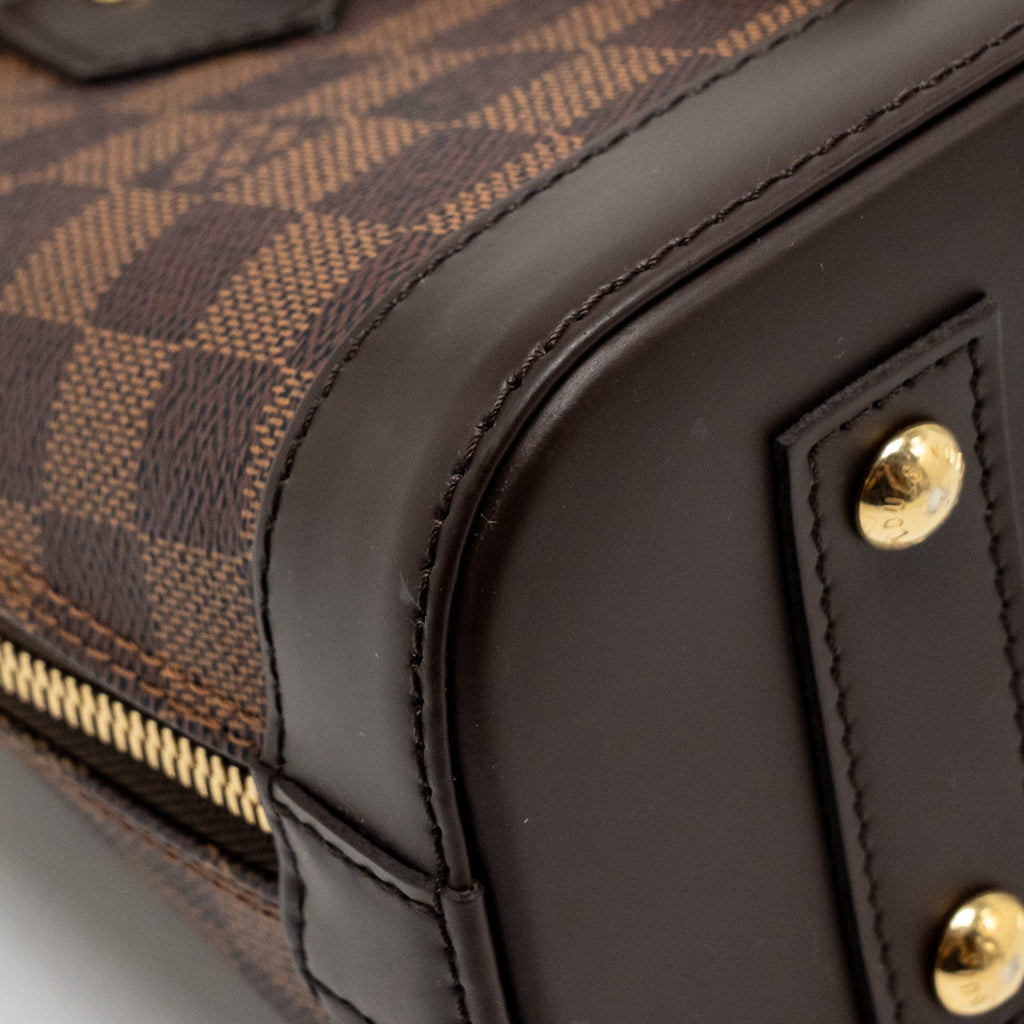 LOUIS VUITTON ALMA BB DAMIER EBENE GHW