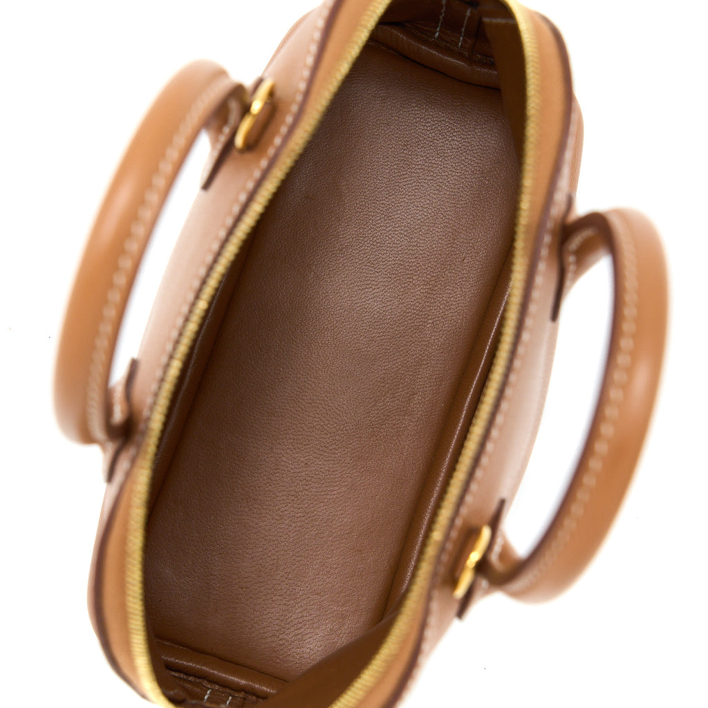 HERMES MINI BOLIDE EVERCOLOUR GOLD GHW