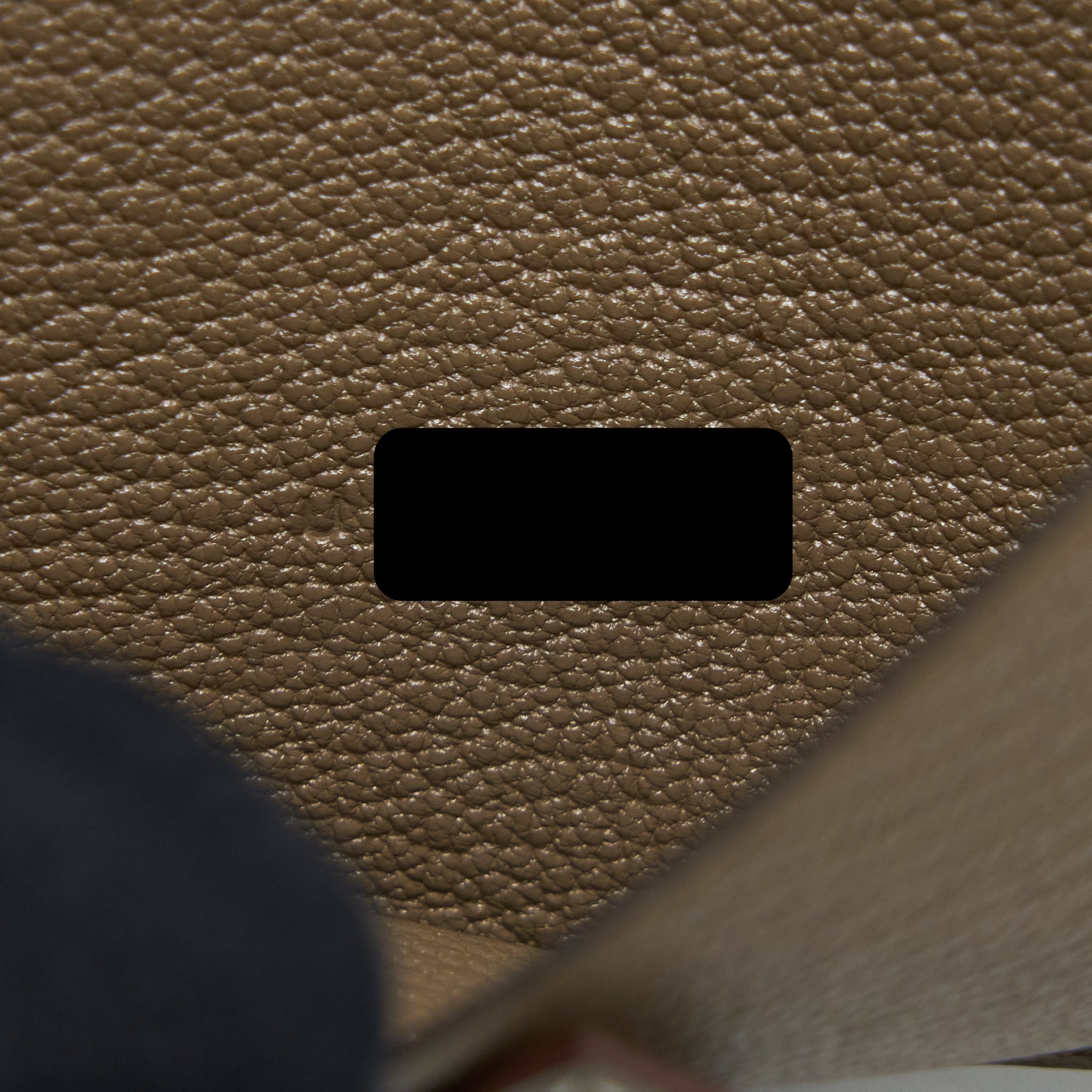 HERMES BEARN MINI WALLET MYSORE GOATSKIN ETOUPE GHW