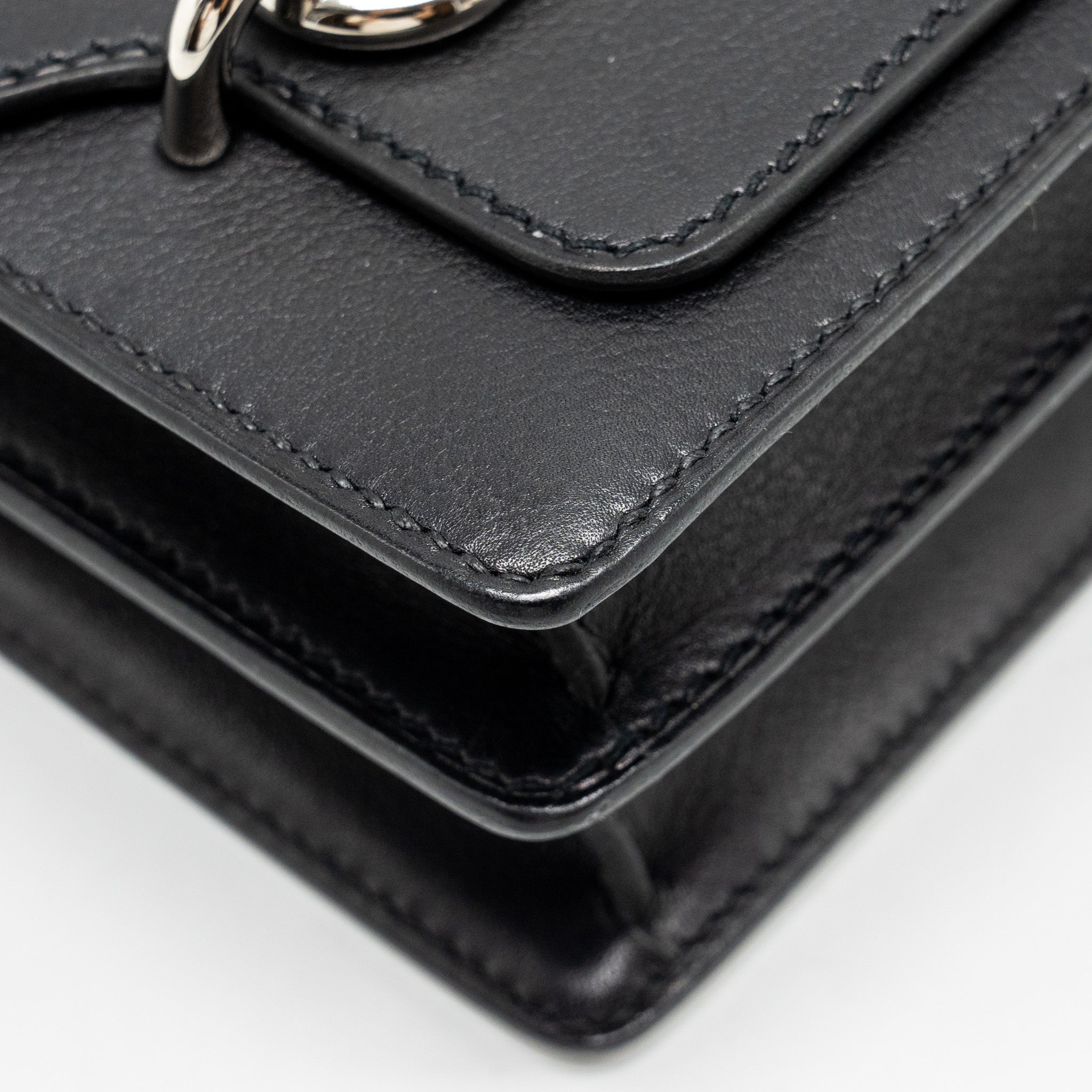 HERMES MINI ROULIS SWIFT BLACK SHW
