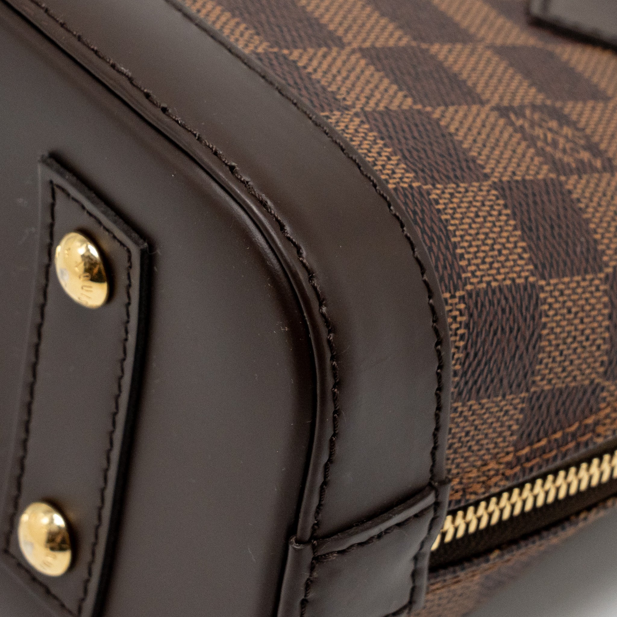 LOUIS VUITTON ALMA BB DAMIER EBENE GHW