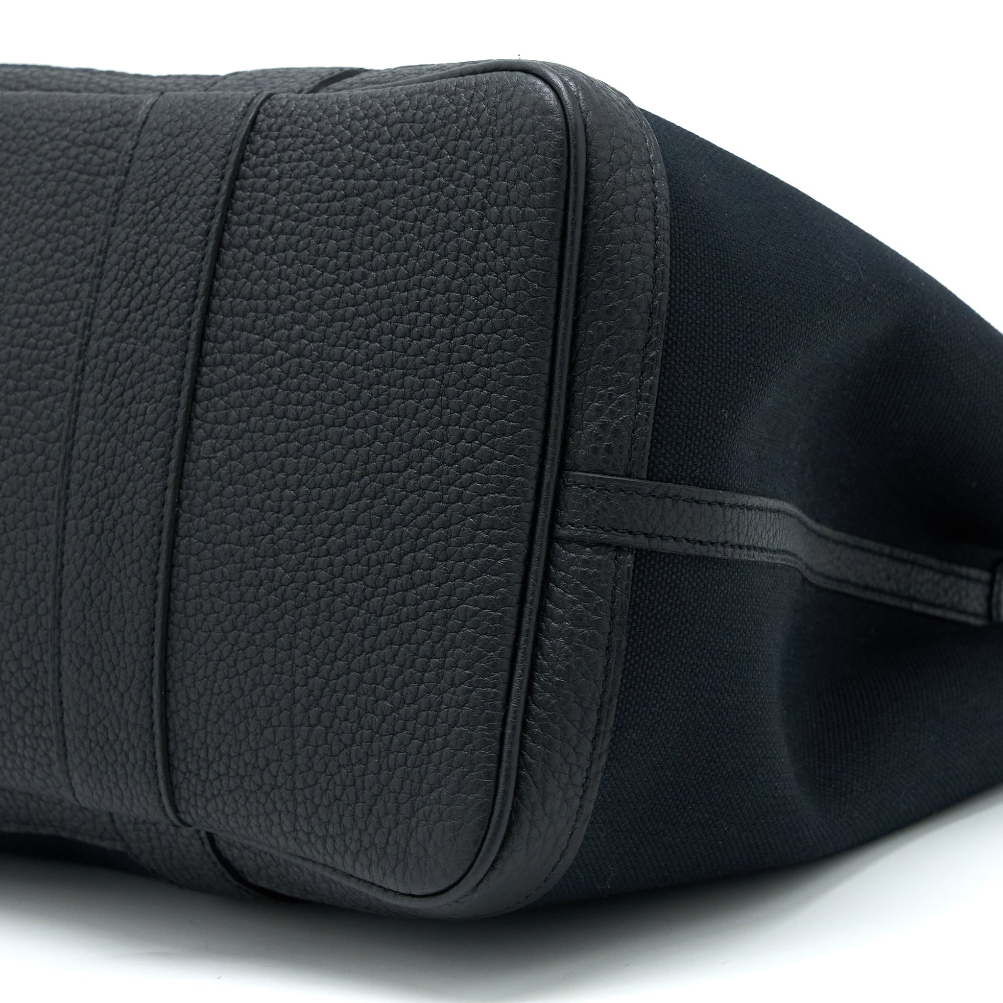 HERMES GARDEN PARTY 36 NEGONDA/CANVAS BLACK SHW