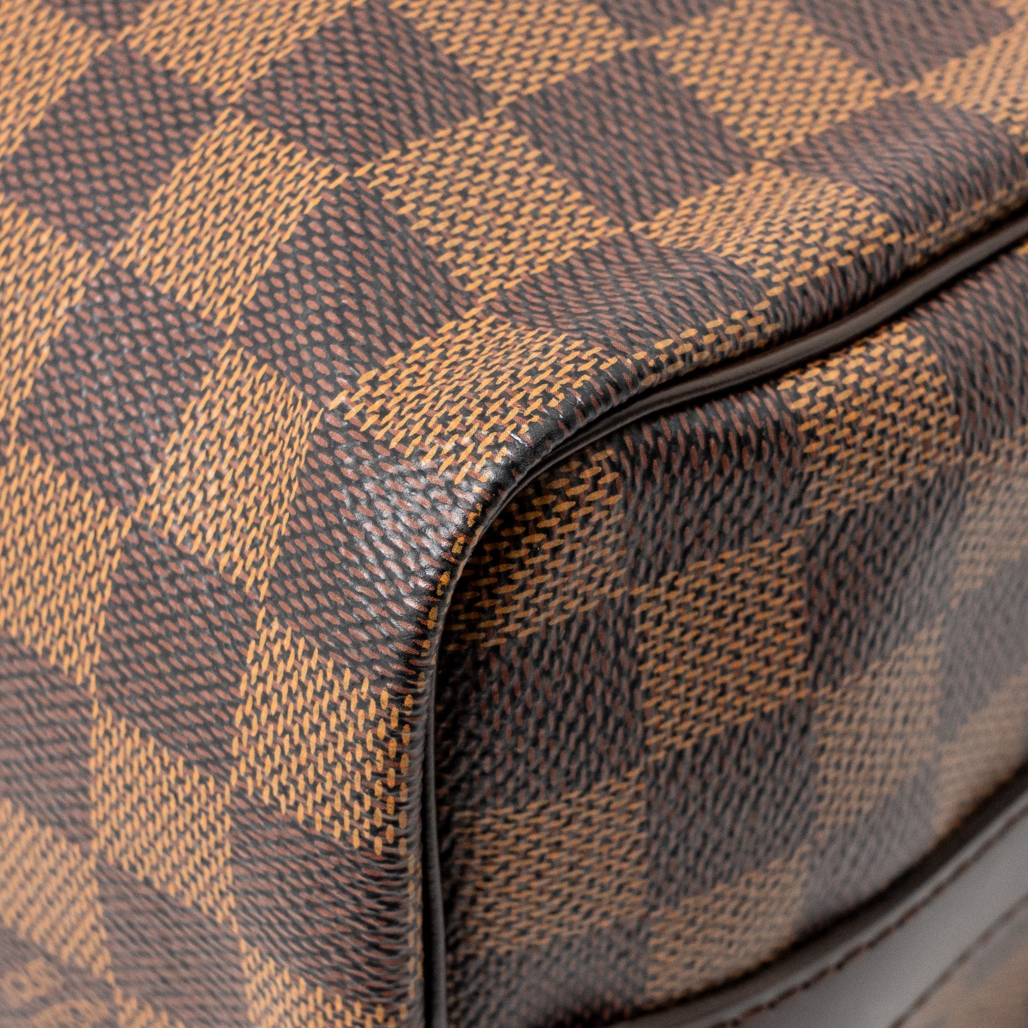 LOUIS VUITTON SPEEDY BANDOULIERE 25 DAMIER EBENE CANVAS GHW
