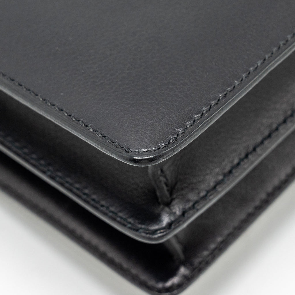 HERMES MINI ROULIS SWIFT BLACK SHW