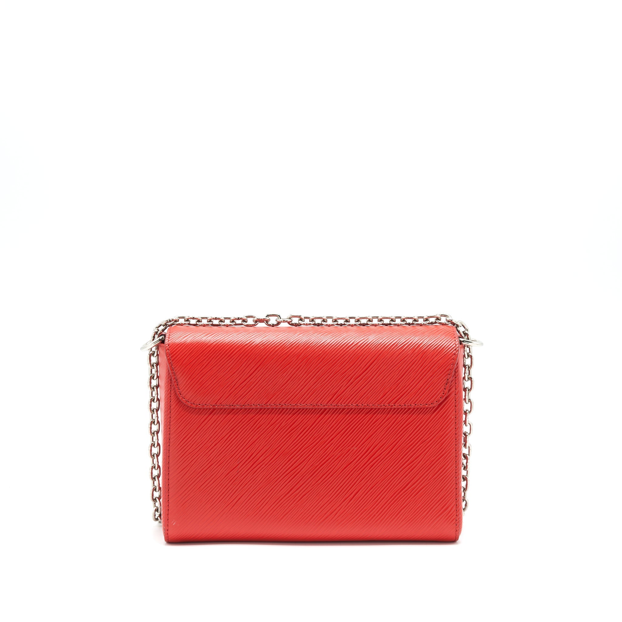 LOUIS VUITTON TWIST BAG MM RED SHW