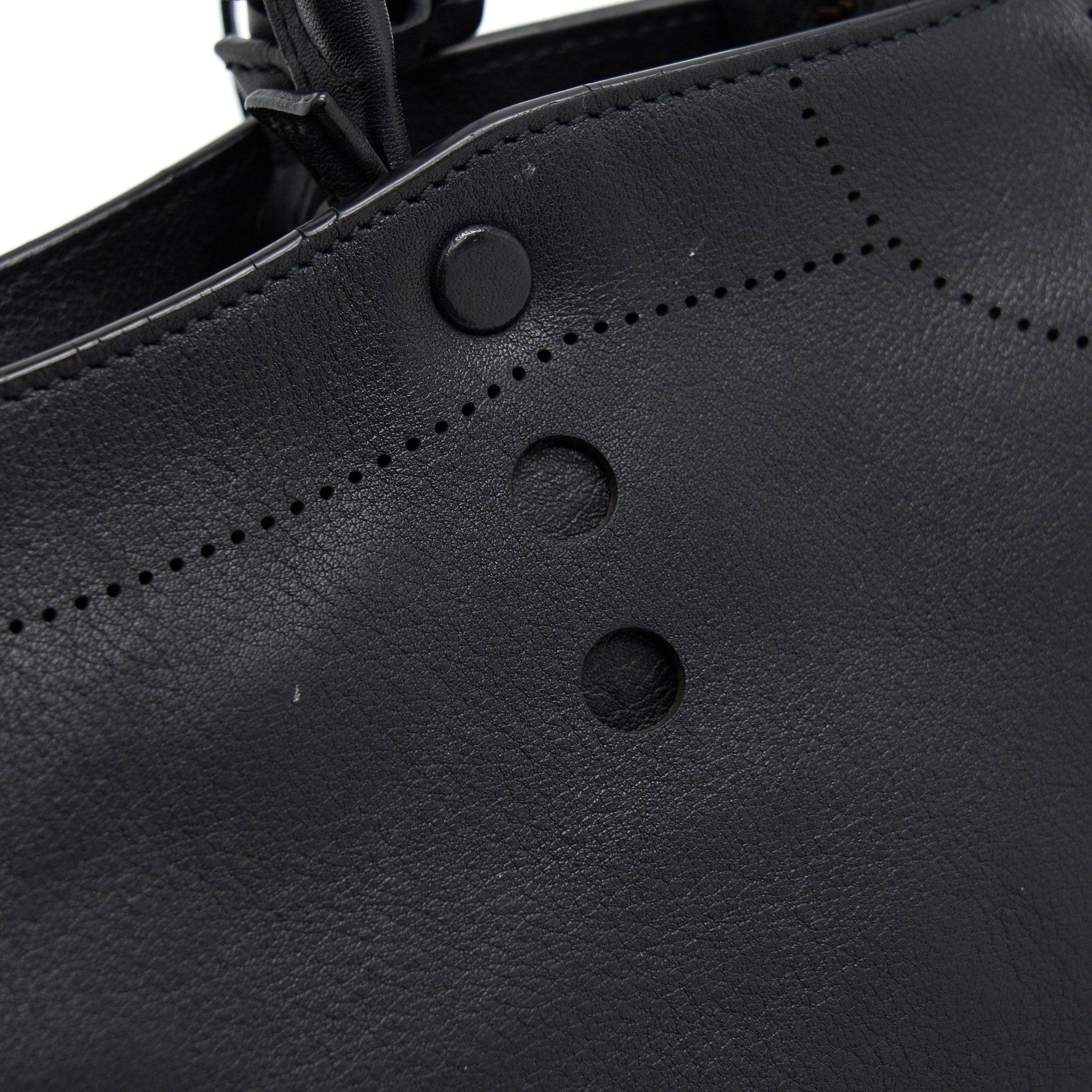 BALENCIAGA STUD FREE BLACKOUT CITY BAG