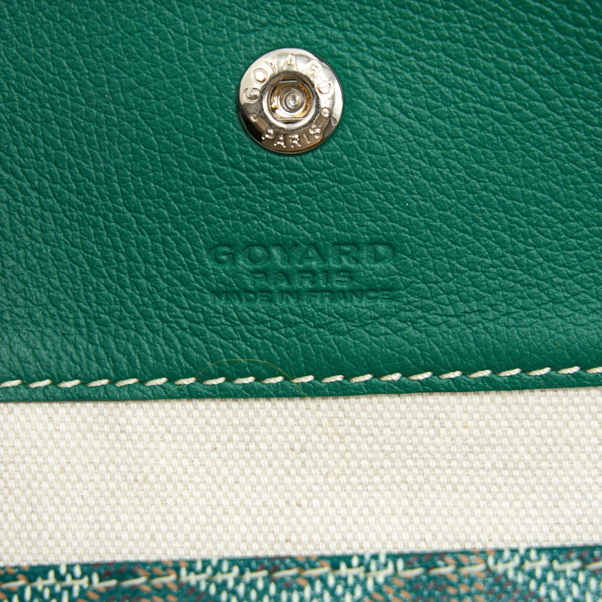 GOYARD SAINT LOUIS TOTE BAG PM VERT
