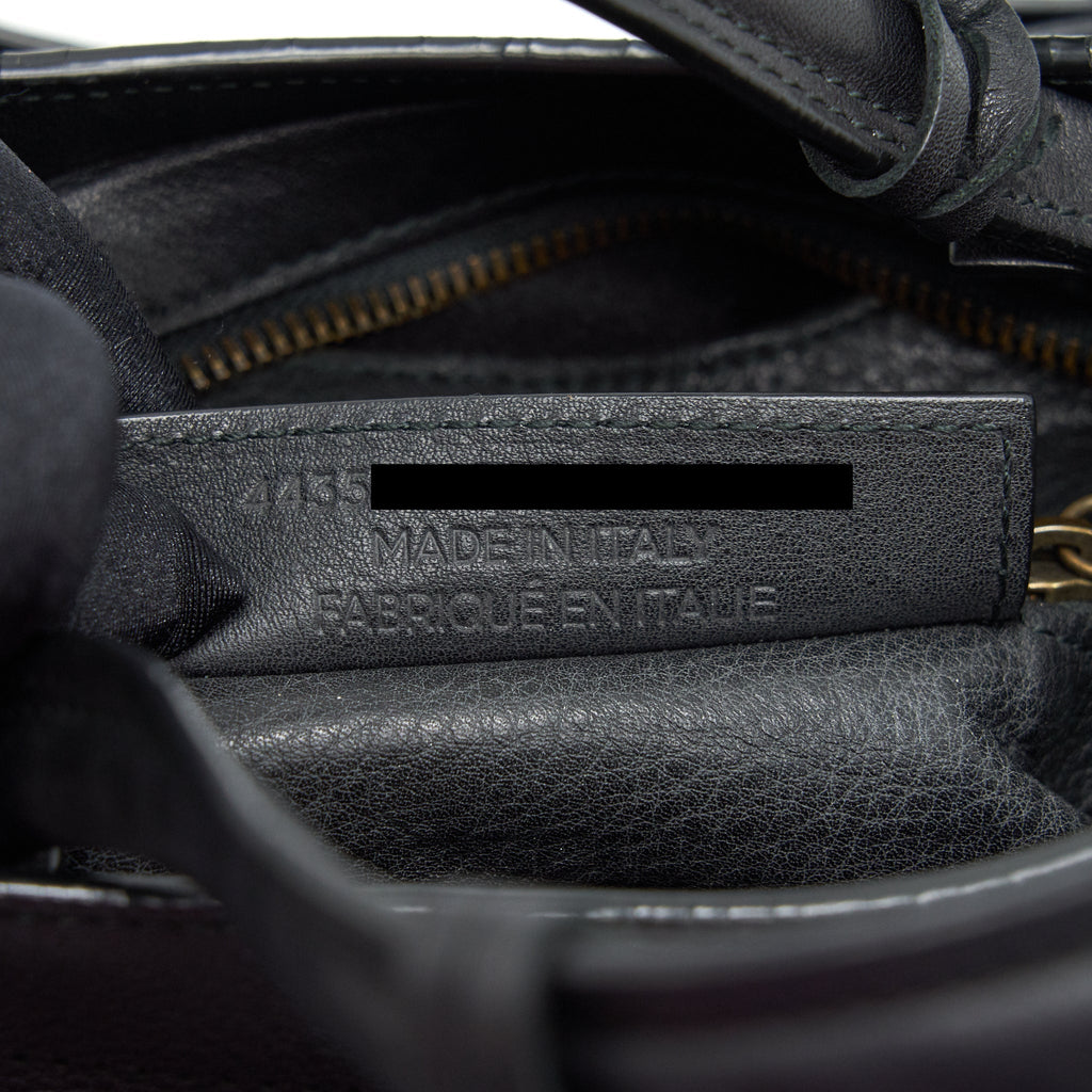 BALENCIAGA STUD FREE BLACKOUT CITY BAG