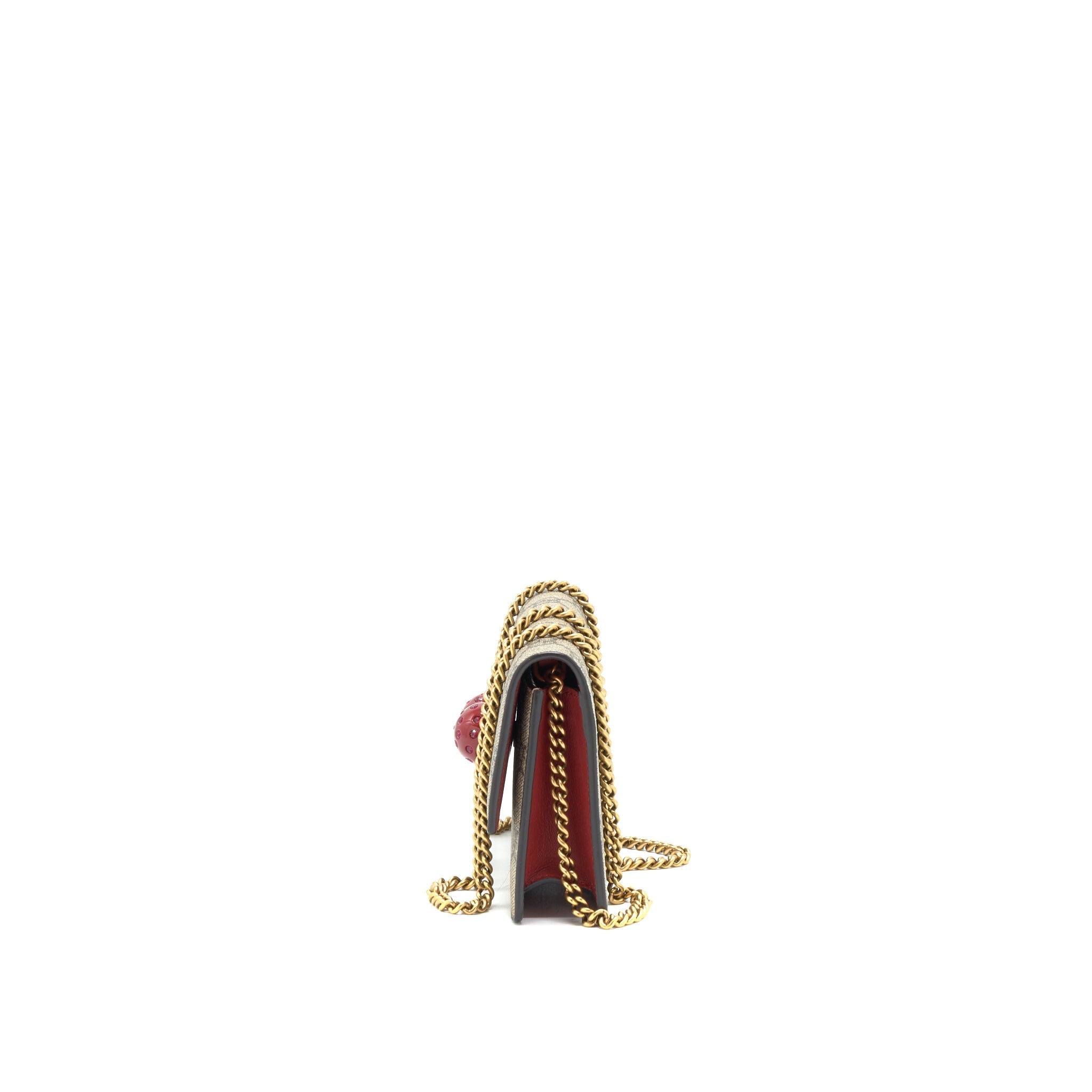 GUCCI CHERRIES WALLET ON CHAIN