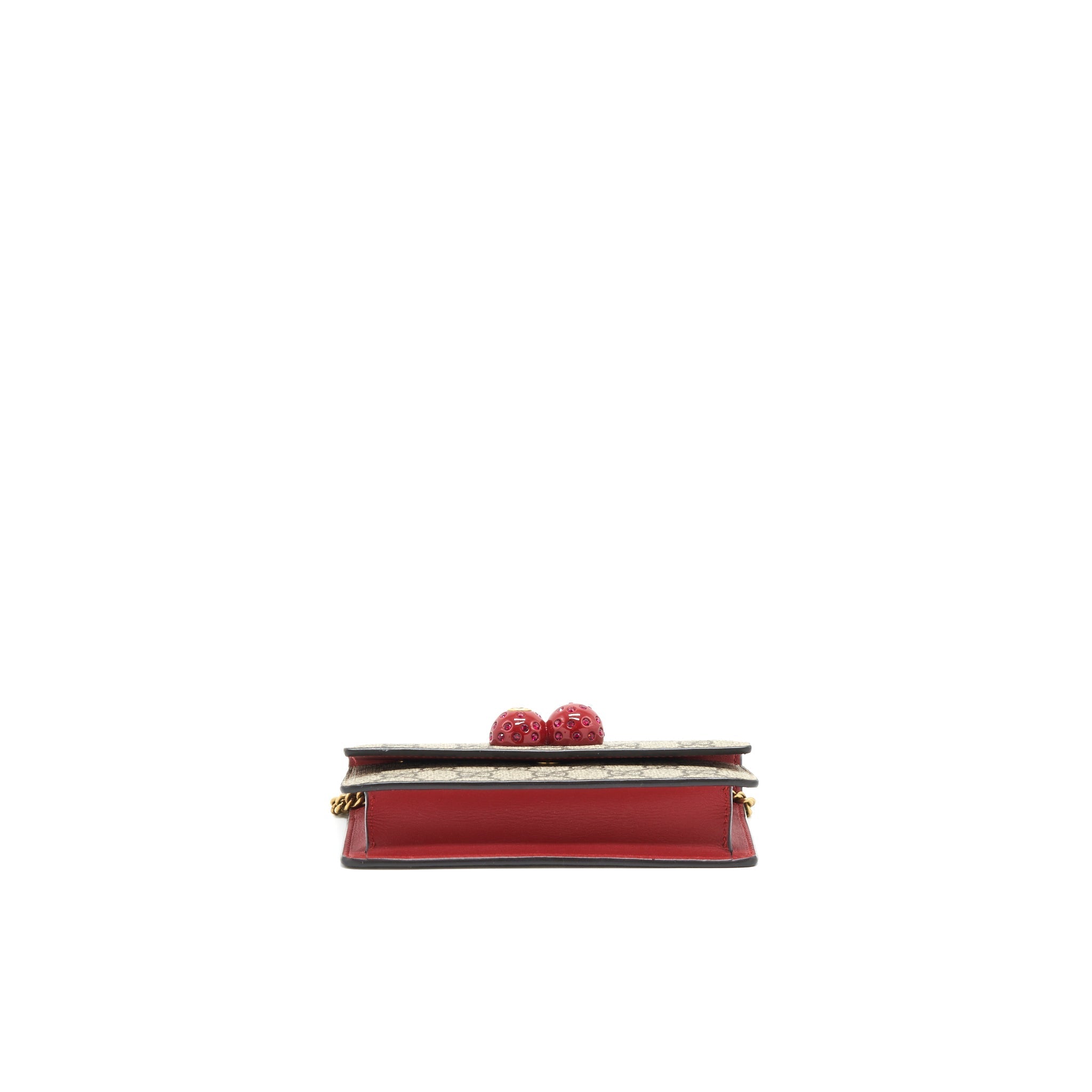 GUCCI CHERRIES WALLET ON CHAIN