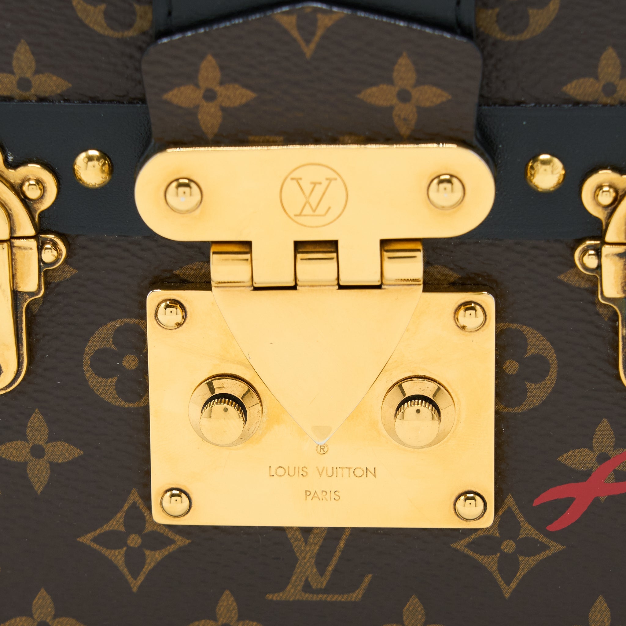 LOUIS VUITTON PETITE MALLE MONOGRAM CANVAS GHW