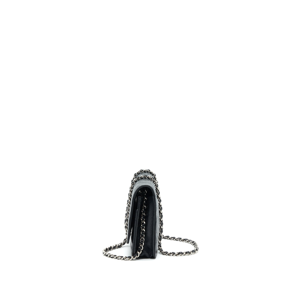 CHANEL WALLET ON CHAIN CAVIAR SHW